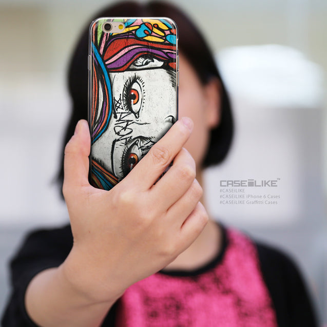 Share - CASEiLIKE Apple iPhone 6 back cover Graffiti Girl 2725