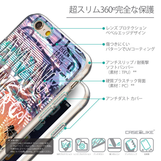 Details in Japanese - CASEiLIKE Apple iPhone 6 back cover Graffiti 2729