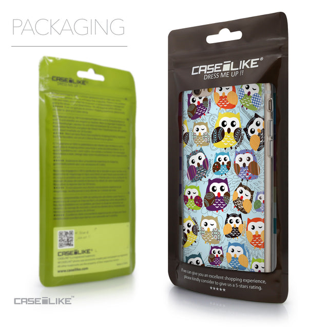 Packaging - CASEiLIKE Apple iPhone 6 back cover Owl Graphic Design 3312