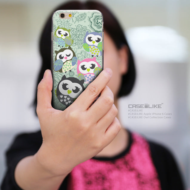 Share - CASEiLIKE Apple iPhone 6 back cover Owl Graphic Design 3313