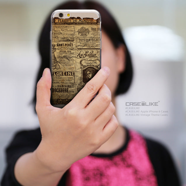 Share - CASEiLIKE Apple iPhone 6 back cover Vintage Newspaper Advertising 4819