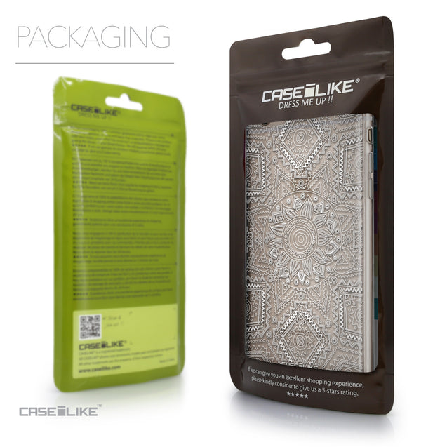 Packaging - CASEiLIKE Apple iPhone 6 Plus back cover Indian Line Art 2061