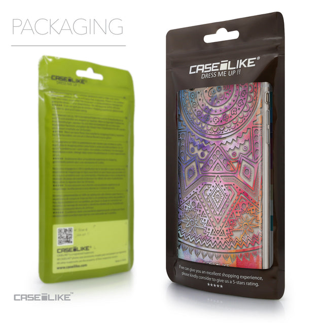 Packaging - CASEiLIKE Apple iPhone 6 Plus back cover Indian Line Art 2065