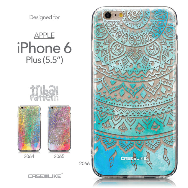 Collection - CASEiLIKE Apple iPhone 6 Plus back cover Indian Line Art 2066