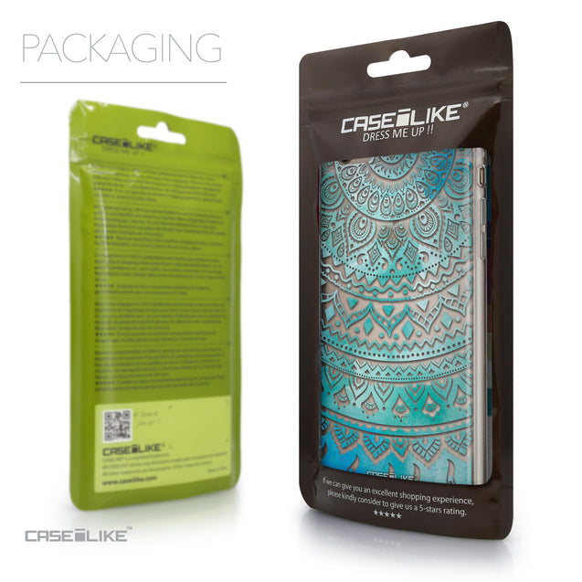 Packaging - CASEiLIKE Apple iPhone 6 Plus back cover Indian Line Art 2066