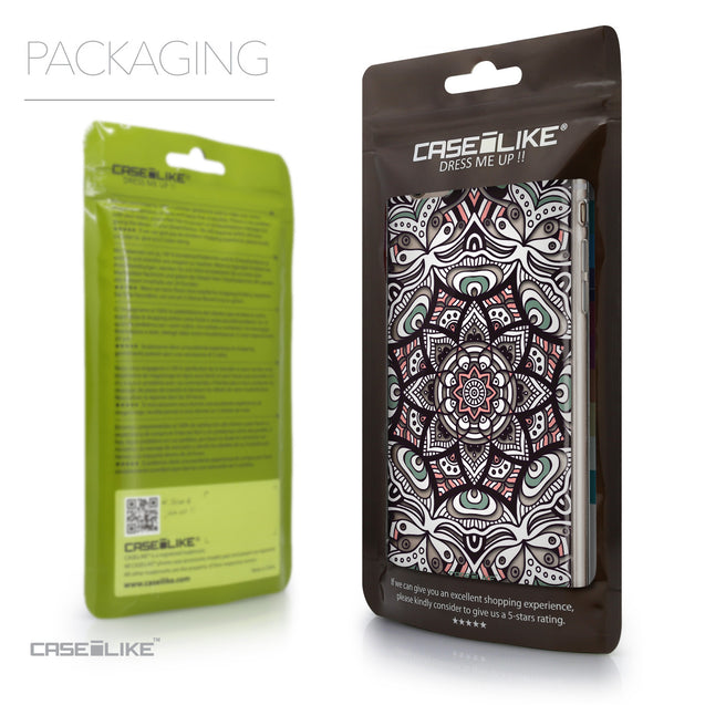 Packaging - CASEiLIKE Apple iPhone 6 Plus back cover Mandala Art 2095
