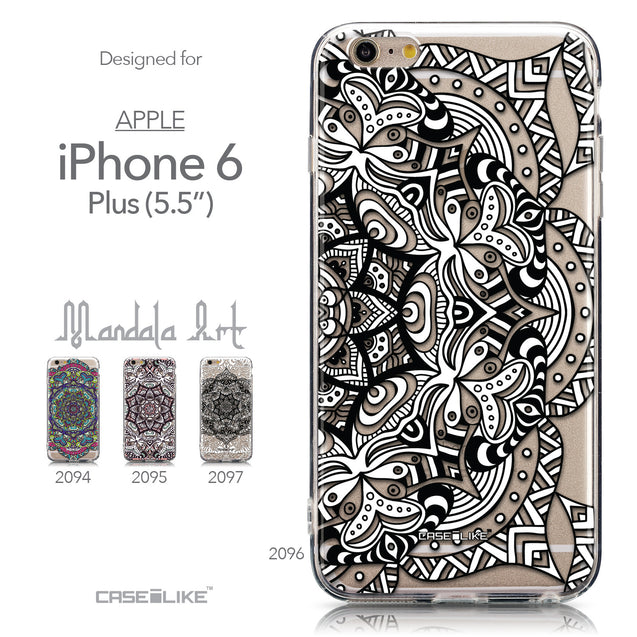 Collection - CASEiLIKE Apple iPhone 6 Plus back cover Mandala Art 2096