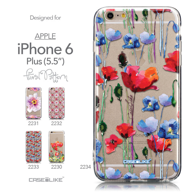 Collection - CASEiLIKE Apple iPhone 6 Plus back cover Indian Line Art 2061