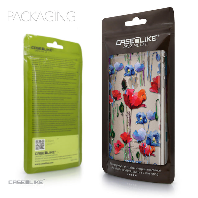 Packaging - CASEiLIKE Apple iPhone 6 Plus back cover Indian Line Art 2061