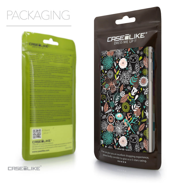 Packaging - CASEiLIKE Apple iPhone 6 Plus back cover Spring Forest Black 2244