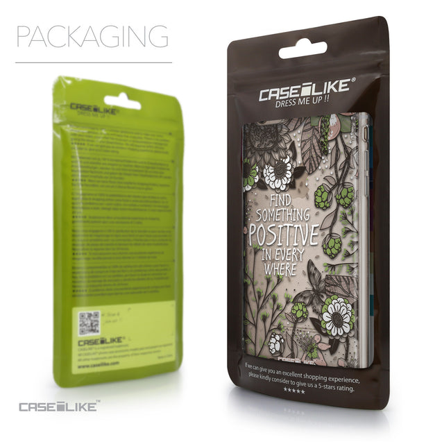 Packaging - CASEiLIKE Apple iPhone 6S / 6 Plus back cover Blooming Flowers 2250
