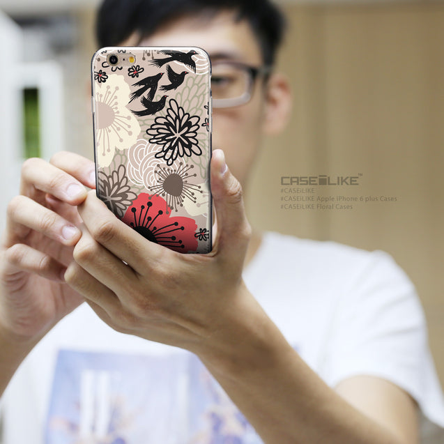 Share - CASEiLIKE Apple iPhone 6 Plus back cover Japanese Floral 2254