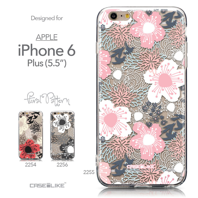 Collection - CASEiLIKE Apple iPhone 6 Plus back cover Japanese Floral 2255