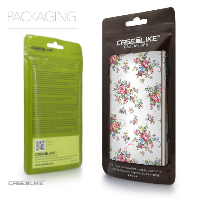 Packaging - CASEiLIKE Apple iPhone 6 Plus back cover Floral Rose Classic 2260