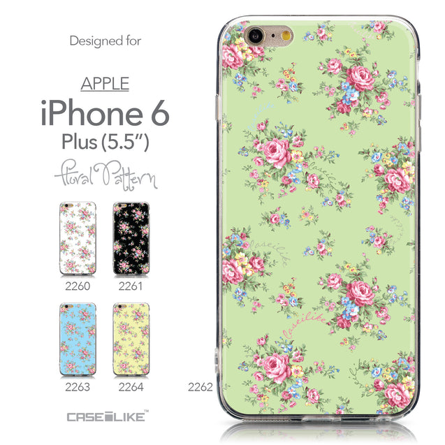 Collection - CASEiLIKE Apple iPhone 6 Plus back cover Floral Rose Classic 2262