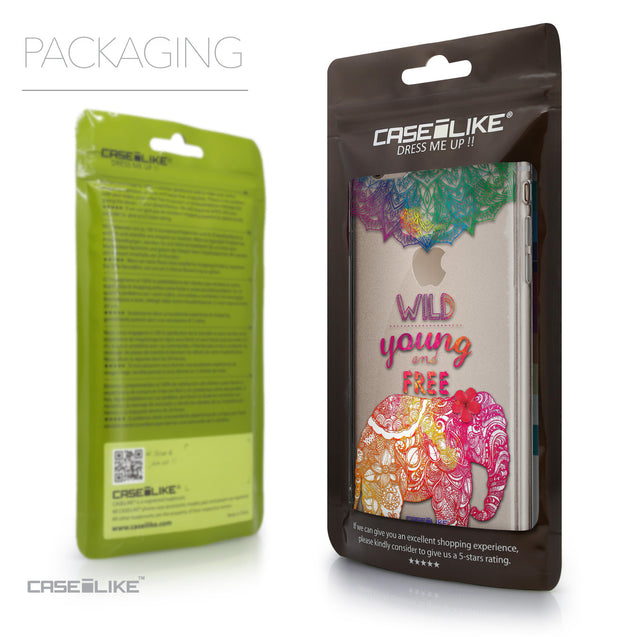 Packaging - CASEiLIKE Apple iPhone 6 Plus back cover Mandala Art 2302