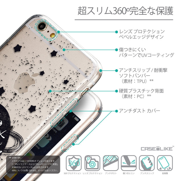 Details in Japanese - CASEiLIKE Apple iPhone 6 Plus back cover Quote 2401