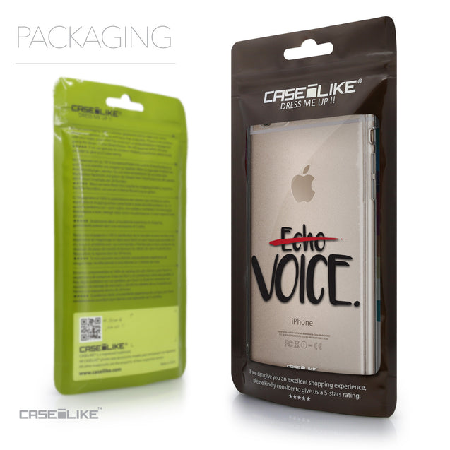 Packaging - CASEiLIKE Apple iPhone 6 Plus back cover Quote 2405
