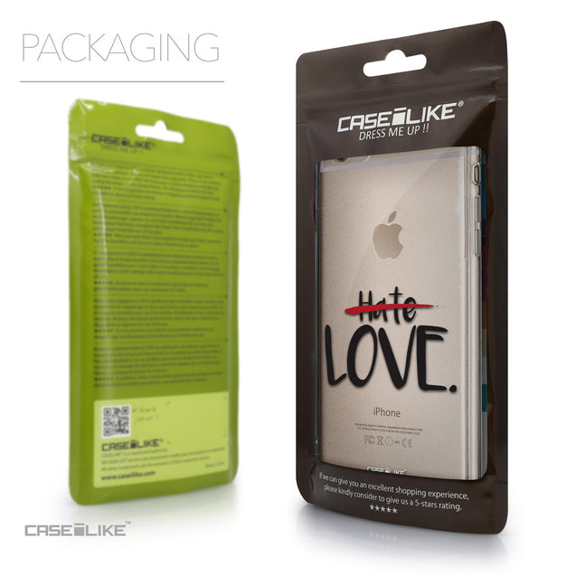 Packaging - CASEiLIKE Apple iPhone 6 Plus back cover Quote 2406