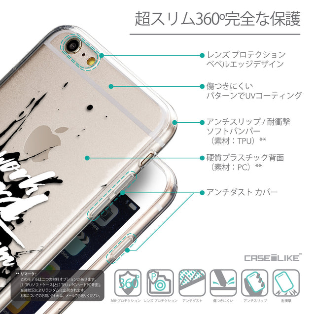 Details in Japanese - CASEiLIKE Apple iPhone 6 Plus back cover Quote 2414