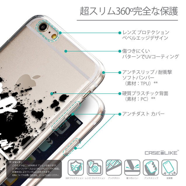 Details in Japanese - CASEiLIKE Apple iPhone 6 Plus back cover Quote 2415