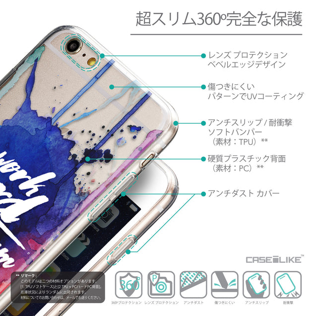 Details in Japanese - CASEiLIKE Apple iPhone 6 Plus back cover Quote 2422