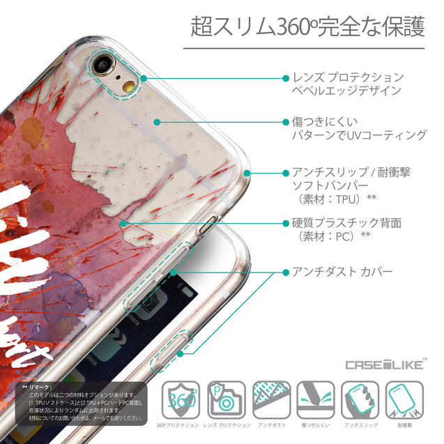 Details in Japanese - CASEiLIKE Apple iPhone 6 Plus back cover Quote 2423