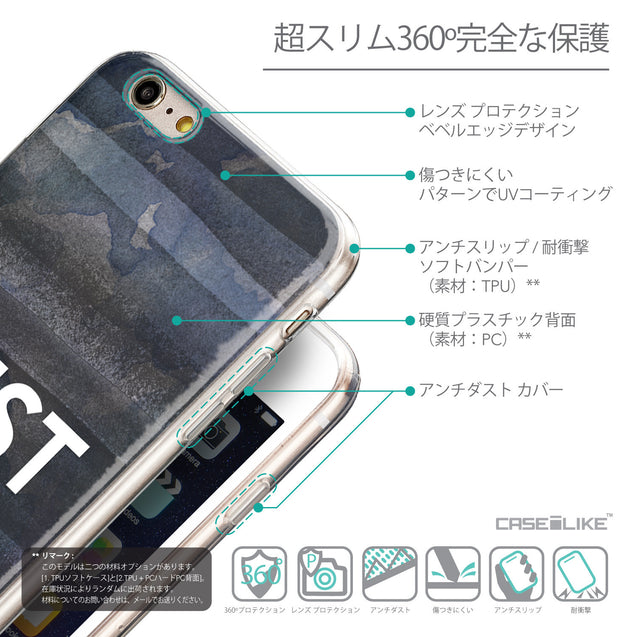 Details in Japanese - CASEiLIKE Apple iPhone 6 Plus back cover Quote 2430