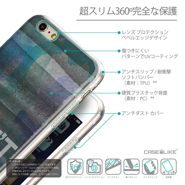Details in Japanese - CASEiLIKE Apple iPhone 6 Plus back cover Quote 2431