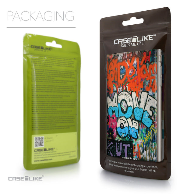 Packaging - CASEiLIKE Apple iPhone 6 Plus back cover Graffiti 2722