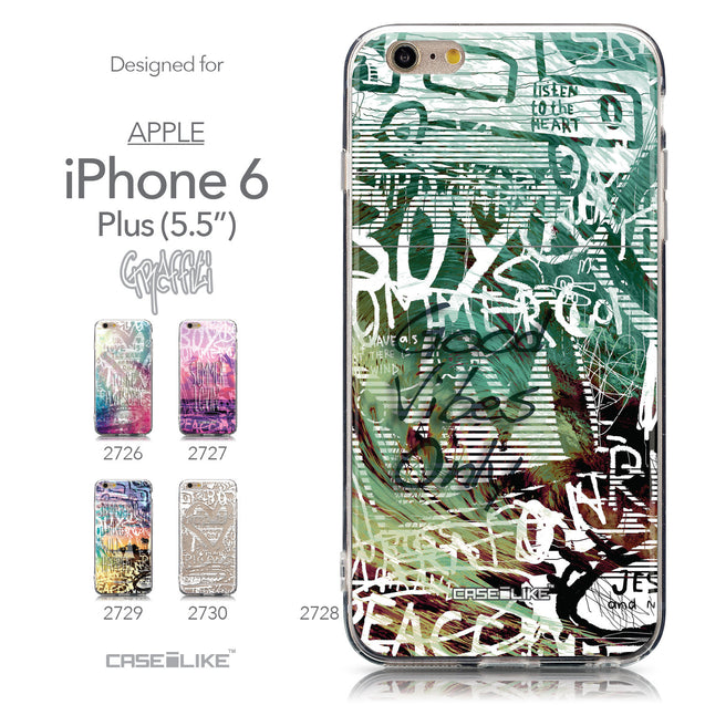Collection - CASEiLIKE Apple iPhone 6 Plus back cover Graffiti 2728
