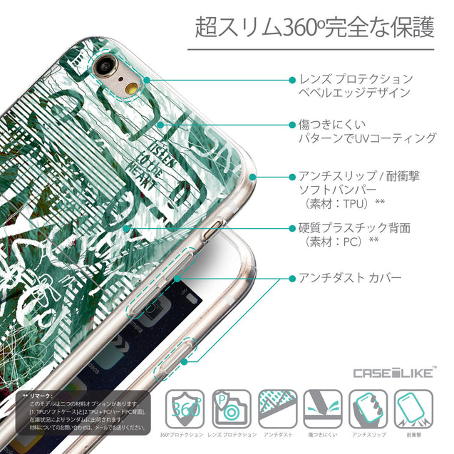 Details in Japanese - CASEiLIKE Apple iPhone 6 Plus back cover Graffiti 2728