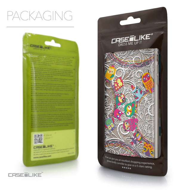Packaging - CASEiLIKE Apple iPhone 6 Plus back cover Owl Graphic Design 3316