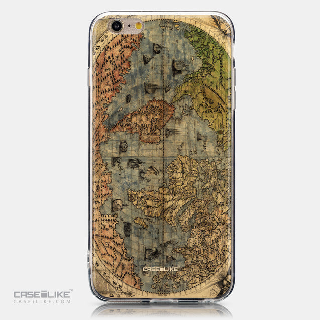 CASEiLIKE Apple iPhone 6 Plus back cover World Map Vintage 4608