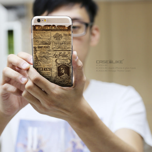 Share - CASEiLIKE Apple iPhone 6 Plus back cover Vintage Newspaper Advertising 4819