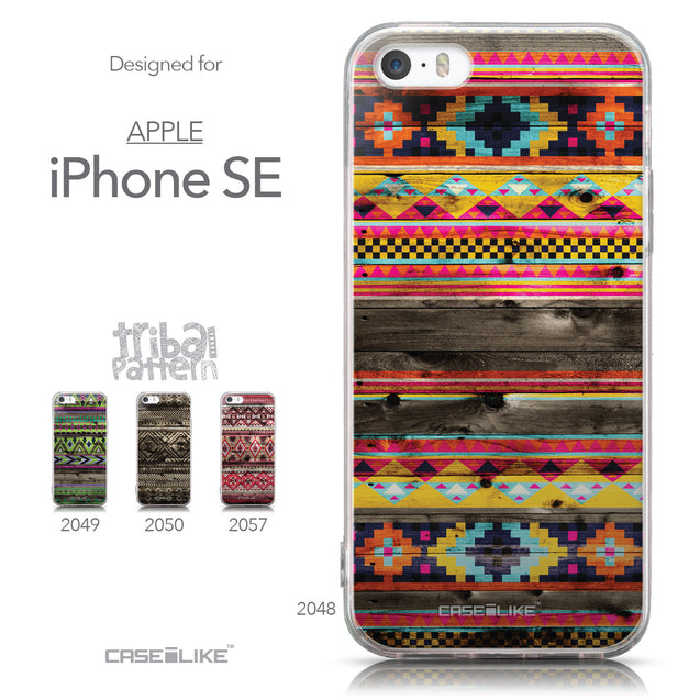 Collection - CASEiLIKE Apple iPhone SE back cover Indian Tribal Theme Pattern 2048