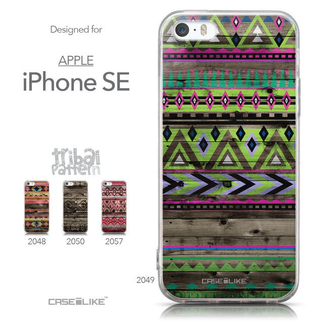 Collection - CASEiLIKE Apple iPhone SE back cover Indian Tribal Theme Pattern 2049