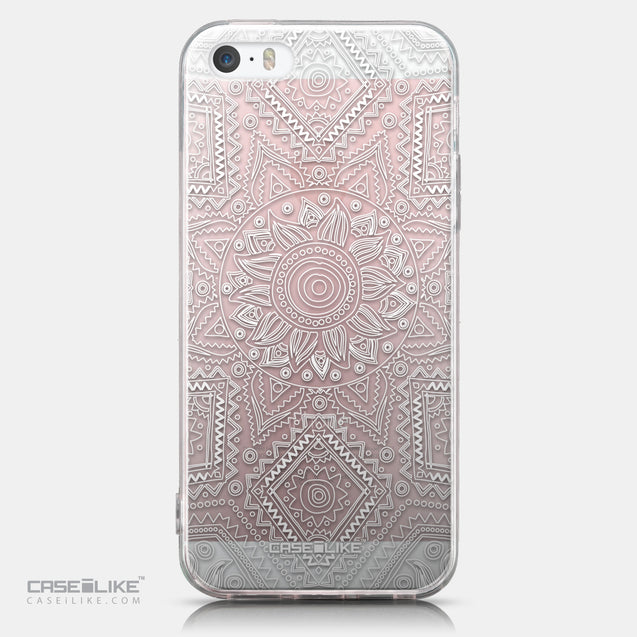 CASEiLIKE Apple iPhone SE back cover Indian Line Art 2061