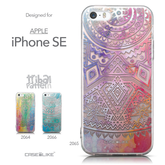 Collection - CASEiLIKE Apple iPhone SE back cover Indian Line Art 2065
