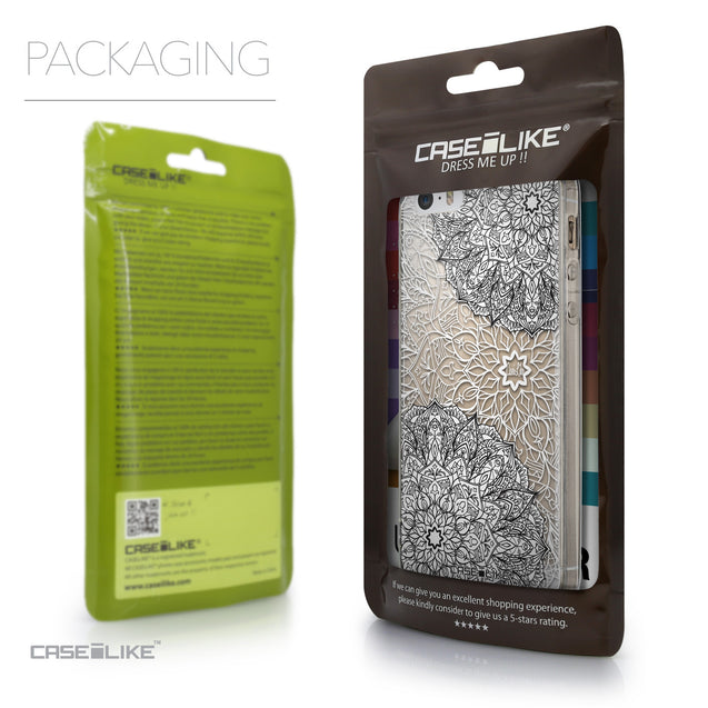 Packaging - CASEiLIKE Apple iPhone SE back cover Mandala Art 2093
