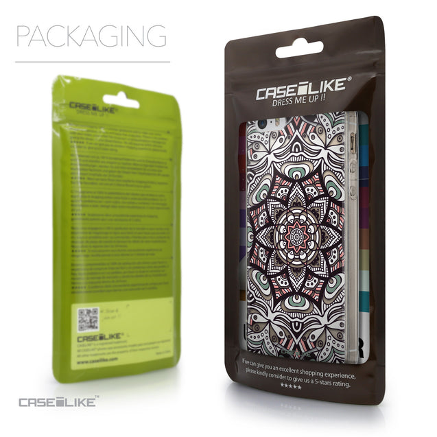 Packaging - CASEiLIKE Apple iPhone SE back cover Mandala Art 2095