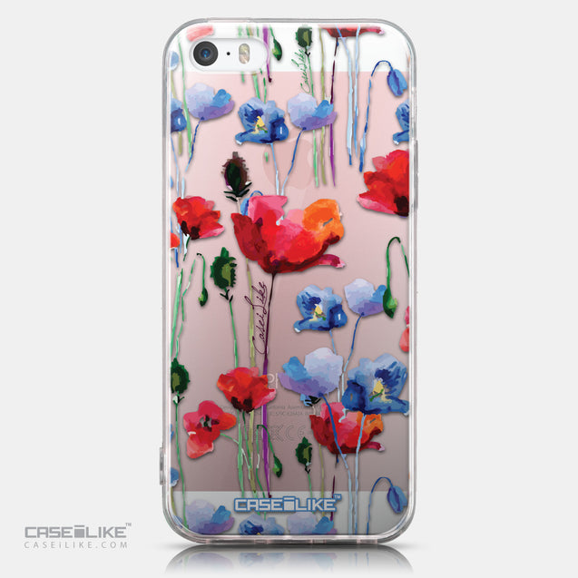 CASEiLIKE Apple iPhone SE back cover Watercolor Floral 2234