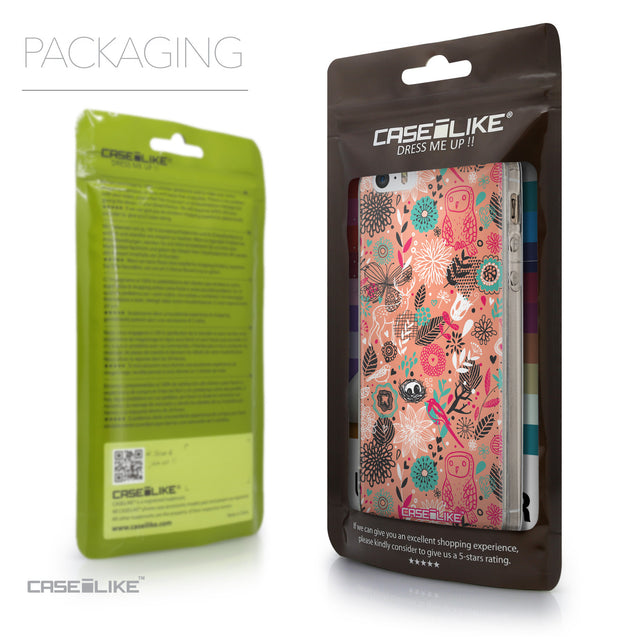 Packaging - CASEiLIKE Apple iPhone SE back cover Spring Forest Pink 2242