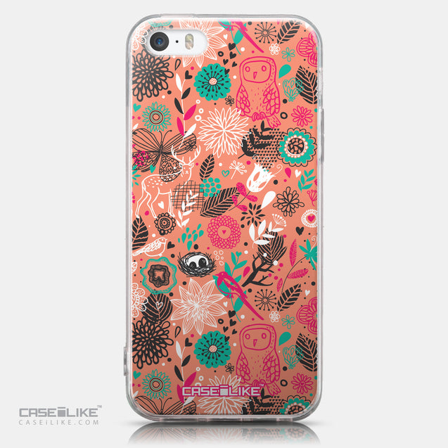 CASEiLIKE Apple iPhone SE back cover Spring Forest Pink 2242