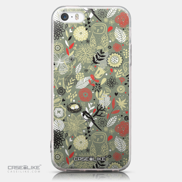 CASEiLIKE Apple iPhone SE back cover Spring Forest Gray 2243