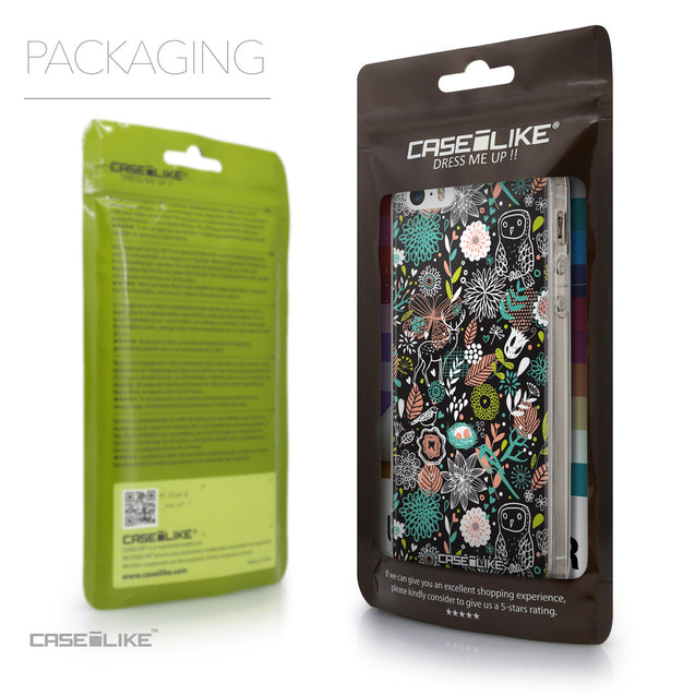 Packaging - CASEiLIKE Apple iPhone SE back cover Spring Forest Black 2244