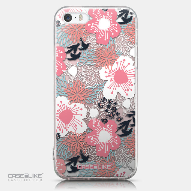 CASEiLIKE Apple iPhone SE back cover Japanese Floral 2255