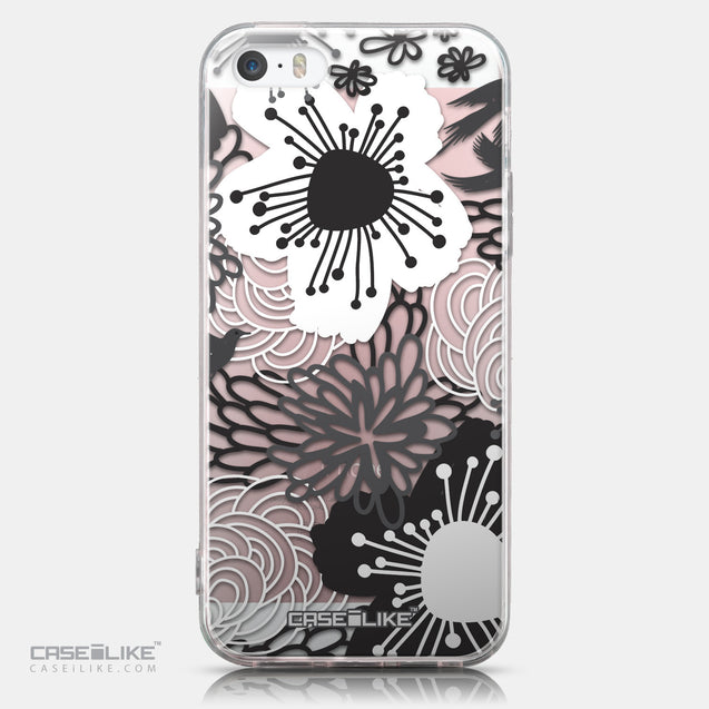 CASEiLIKE Apple iPhone SE back cover Japanese Floral 2256