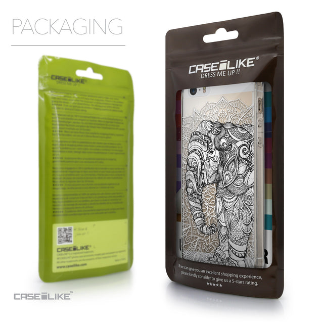 Packaging - CASEiLIKE Apple iPhone SE back cover Mandala Art 2300