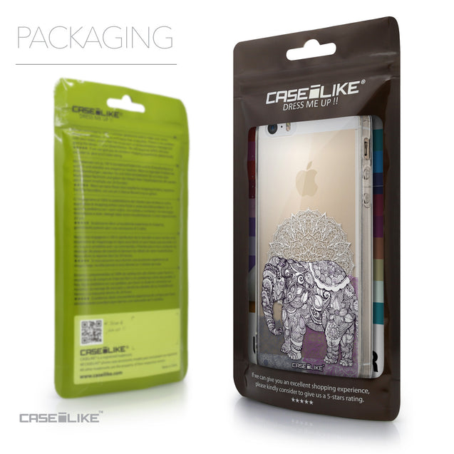 Packaging - CASEiLIKE Apple iPhone SE back cover Mandala Art 2301